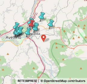 Mappa Via San Gregorio, 83042 Atripalda AV, Italia (4.31357)