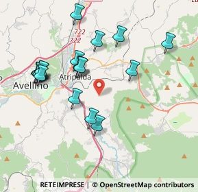 Mappa Via San Gregorio, 83042 Atripalda AV, Italia (4.22842)