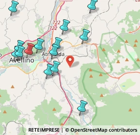 Mappa Via San Gregorio, 83042 Atripalda AV, Italia (4.91357)