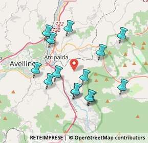 Mappa Via San Gregorio, 83042 Atripalda AV, Italia (3.93571)