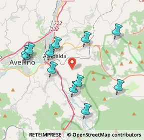 Mappa Via San Gregorio, 83042 Atripalda AV, Italia (4.30167)