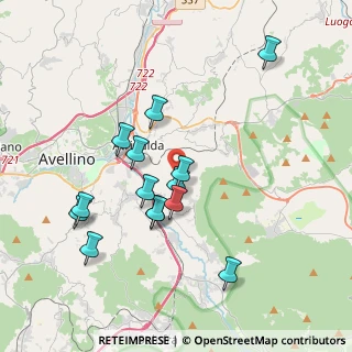 Mappa Via San Gregorio, 83042 Atripalda AV, Italia (3.85714)