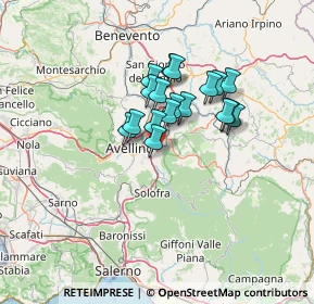 Mappa Via San Gregorio, 83042 Atripalda AV, Italia (10.16444)
