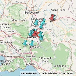 Mappa Via San Gregorio, 83042 Atripalda AV, Italia (9.67786)