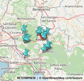 Mappa 83040 Avellino AV, Italia (9.7)