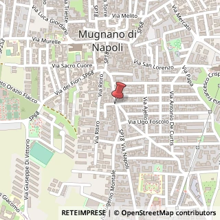 Mappa Via Napoli, 54, 80018 Mugnano di Napoli, Napoli (Campania)
