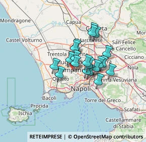 Mappa Via Giosuè Carducci, 80018 Mugnano di Napoli NA, Italia (9.5365)