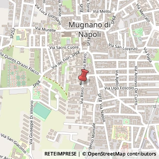 Mappa Via Ritiro, 192, 80018 Mugnano di Napoli, Napoli (Campania)