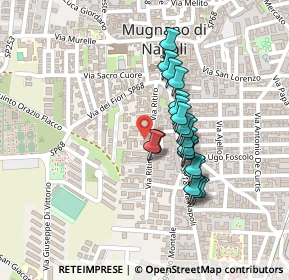 Mappa Via Giosuè Carducci, 80018 Mugnano di Napoli NA, Italia (0.183)