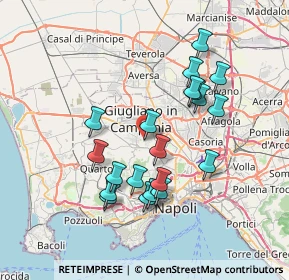 Mappa Via Giosuè Carducci, 80018 Mugnano di Napoli NA, Italia (7.252)