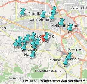 Mappa Via Giosuè Carducci, 80018 Mugnano di Napoli NA, Italia (2.0715)