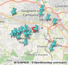 Mappa Via Giosuè Carducci, 80018 Mugnano di Napoli NA, Italia (2.143)