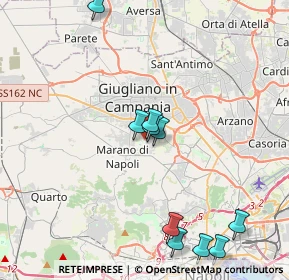Mappa Via Giosuè Carducci, 80018 Mugnano di Napoli NA, Italia (4.97182)