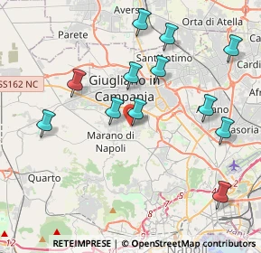 Mappa Via Giosuè Carducci, 80018 Mugnano di Napoli NA, Italia (4.4375)