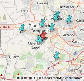 Mappa Via Giosuè Carducci, 80018 Mugnano di Napoli NA, Italia (2.89)