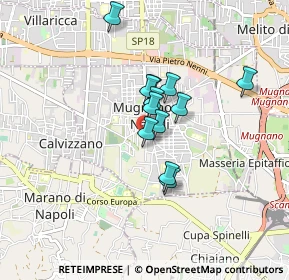Mappa Via Giosuè Carducci, 80018 Mugnano di Napoli NA, Italia (0.63917)