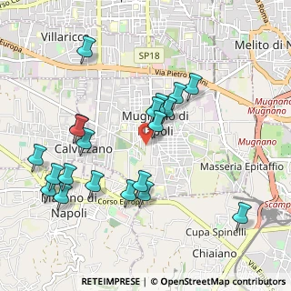 Mappa Via Galileo Galilei, 80018 Mugnano di Napoli NA, Italia (1.134)