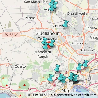 Mappa Via Galileo Galilei, 80018 Mugnano di Napoli NA, Italia (6.201)