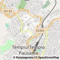 नक्शा Tempio Pausania