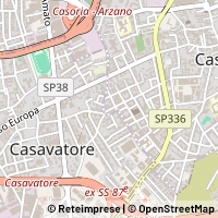 Karte Casoria