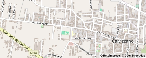 Mappa Calvizzano