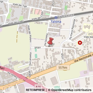 Mappa Via Masseria Mattiello, 98, 80038 Pomigliano d'Arco, Napoli (Campania)