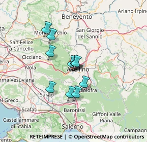 Mappa Via Nazionale, 83013 Avellino AV, Italia (9.71818)
