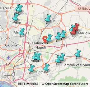 Mappa Via Masseria Mattiello, 80038 Pomigliano d'Arco NA, Italia (4.88947)