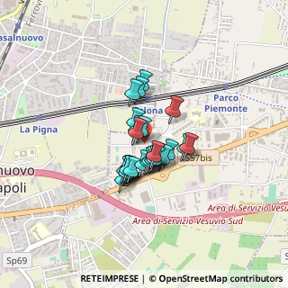 Mappa Via Masseria Mattiello, 80038 Pomigliano d'Arco NA, Italia (0.28846)