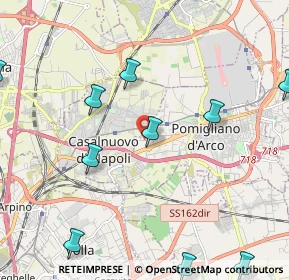 Mappa Via Masseria Mattiello, 80038 Pomigliano d'Arco NA, Italia (3.07091)