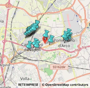 Mappa Via Masseria Mattiello, 80038 Pomigliano d'Arco NA, Italia (1.5395)