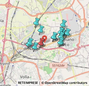 Mappa Via Masseria Mattiello, 80038 Pomigliano d'Arco NA, Italia (1.37278)