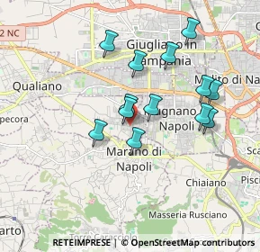 Mappa Via G. Garibaldi, 80012 Calvizzano NA, Italia (1.69231)