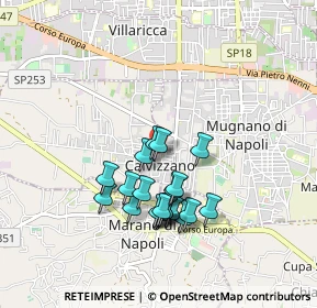 Mappa Via Galiero, 80012 Calvizzano NA, Italia (0.8235)