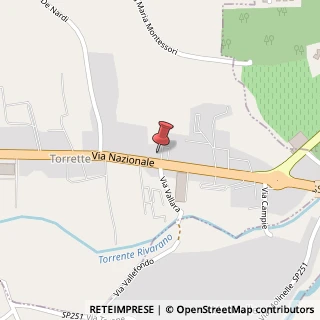 Mappa Via Nazionale, 95, 83013 Mercogliano, Avellino (Campania)