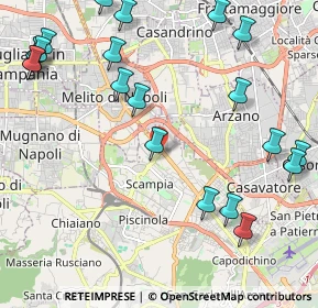 Mappa Via Bakù, 80144 Napoli NA, Italia (2.989)
