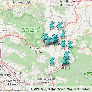 Mappa Via Nazionale Torrette, 83100 Avellino AV, Italia (5.78167)