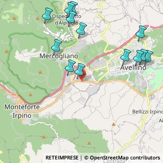 Mappa Via Nazionale Torrette, 83100 Avellino AV, Italia (2.82846)
