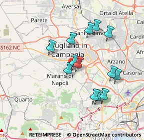 Mappa Via Alessandro Manzoni, 80018 Mugnano di Napoli NA, Italia (3.53385)