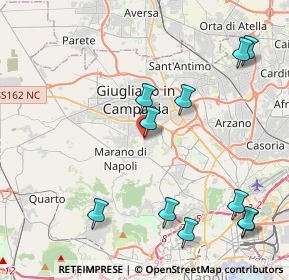 Mappa Via Alessandro Manzoni, 80018 Mugnano di Napoli NA, Italia (5.33636)