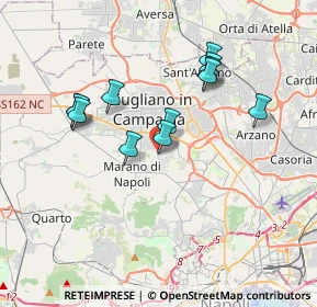 Mappa Via Alessandro Manzoni, 80018 Mugnano di Napoli NA, Italia (3.51917)