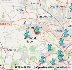 Mappa Via Alessandro Manzoni, 80018 Mugnano di Napoli NA, Italia (6.31)