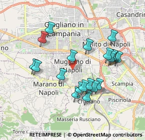 Mappa Via Alessandro Manzoni, 80018 Mugnano di Napoli NA, Italia (1.894)