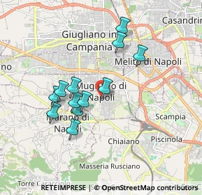 Mappa Via Alessandro Manzoni, 80018 Mugnano di Napoli NA, Italia (1.67667)