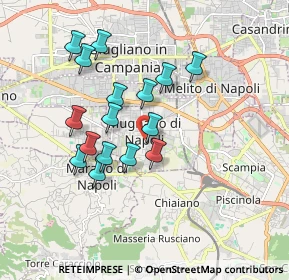 Mappa Via Alessandro Manzoni, 80018 Mugnano di Napoli NA, Italia (1.7)