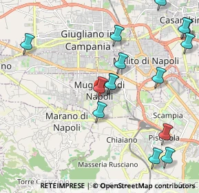 Mappa Via Alessandro Manzoni, 80018 Mugnano di Napoli NA, Italia (2.608)