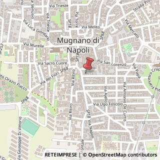 Mappa Via Alessandro Manzoni, 5/7, 80018 Mugnano di Napoli, Napoli (Campania)