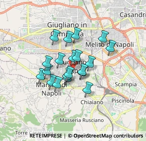 Mappa Via dei Fiori, 80018 Mugnano di Napoli NA, Italia (1.294)