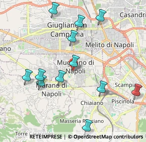 Mappa Via dei Fiori, 80018 Mugnano di Napoli NA, Italia (2.35167)