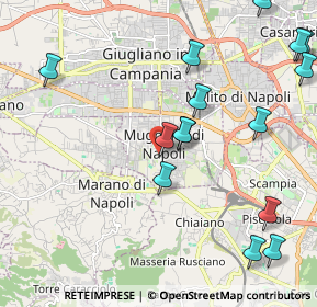 Mappa Via dei Fiori, 80018 Mugnano di Napoli NA, Italia (2.69867)